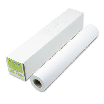 HP Designjet Inkjet Large Format Paper, 4.9 Mil, 24" X 150 Ft, Coated White freeshipping - TVN Wholesale